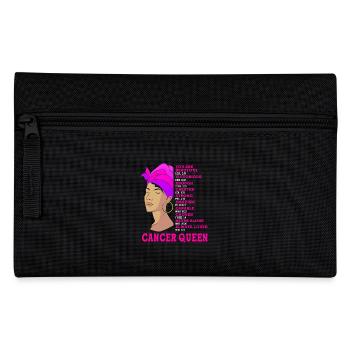 Sternzeichen Krebs - Federtasche - Schwarz - Vorne