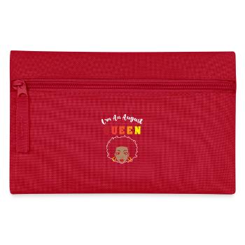 Signe du zodiaque Lion - Trousse - rouge - Devant
