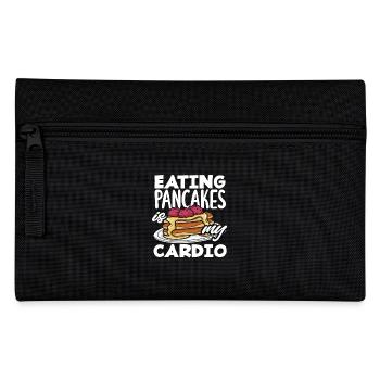 Pfannkuchen Essen Ist Mein Cardio - Federtasche - Schwarz - Vorne