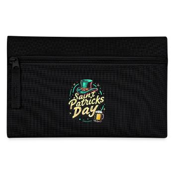 Saint Patrick`s Day Beer - Federtasche - Schwarz - Vorne