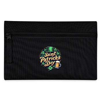 Saint Patrick`s Day Beer - Federtasche - Schwarz - Vorne