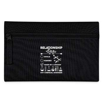 Chemical Technician Relationship Status - Pencil Case - black - Front