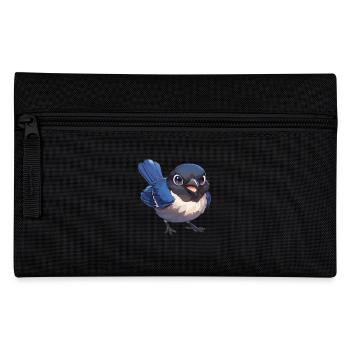 Elstern Elster - Federtasche - Schwarz - Vorne