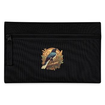 Elstern Elster - Federtasche - Schwarz - Vorne