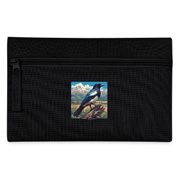 Magpies Magpie - Pencil Case - black - Front
