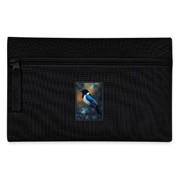 Elstern Elster - Federtasche - Schwarz - Vorne
