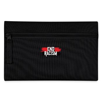 Anti-Rassismus Gleichberechtigung & Vielfalt - Federtasche - Schwarz - Vorne