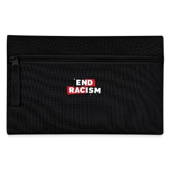 Anti-Rassismus Gleichberechtigung & Vielfalt - Federtasche - Schwarz - Vorne