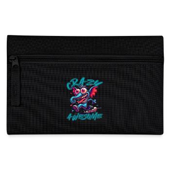 Style de bande dessinée d’éléphant fou mais génial - Trousse - noir - Devant