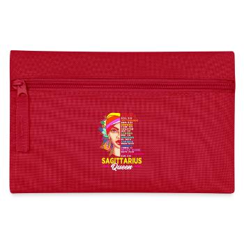 Zodiac sign Sagittarius - Pencil Case - red - Front