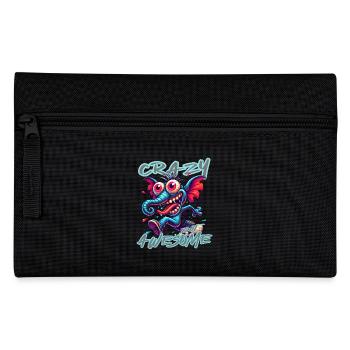 Style de bande dessinée d’éléphant fou mais génial - Trousse - noir - Devant