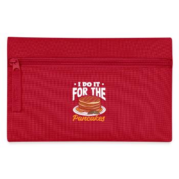 Ich Mach's Für Die Pancakes - Federtasche - Rot - Vorne