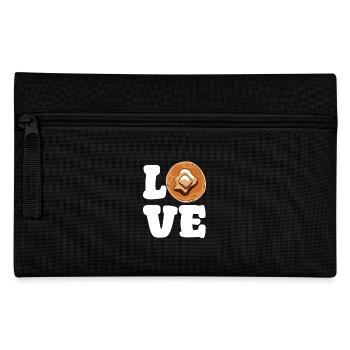 L’amour pour les amateurs de crêpes - Trousse - noir - Devant