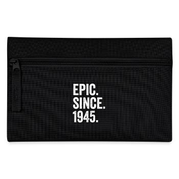 Epic Since 1945 Birth Year Birthday - Pencil Case - black - Front