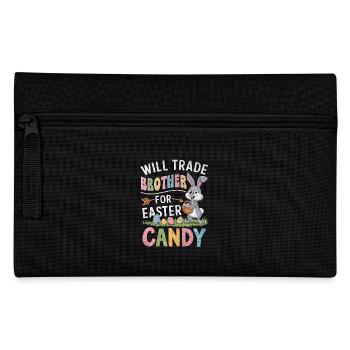 Will Trade Brother for Easter Candy - Pencil Case - black - Front