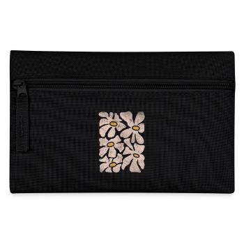 Fleurs sauvages boho - Trousse - noir - Devant