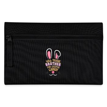 Will Trade Brother for Easter Candy - Pencil Case - black - Front