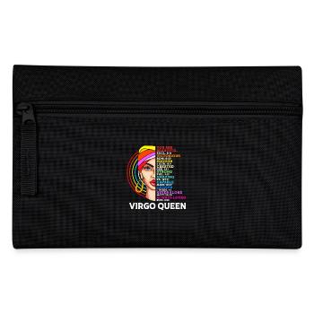 Signe du zodiaque Vierge - Trousse - noir - Devant