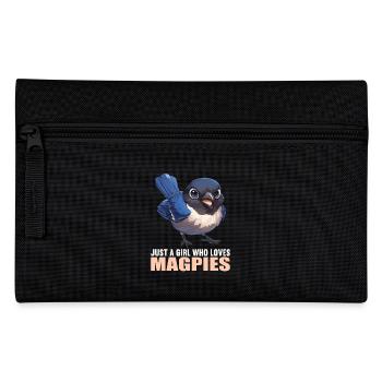 Magpies Magpie - Pencil Case - black - Front