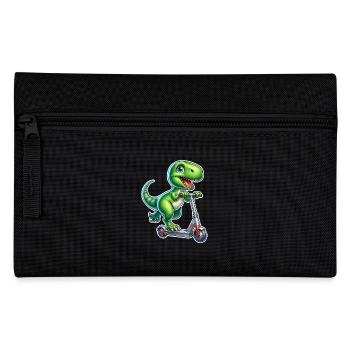 E-Scooter E-Roller T Rex Dino Scooter - Pencil Case - black - Front