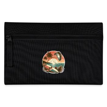 Kitesurfing Kitesurfer Kiteboard - Pencil Case - black - Front