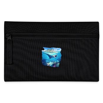 Raies manta Raies manta - Trousse - noir - Devant