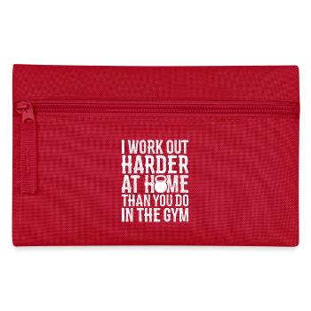 Entraînement intensif à la maison Forme physique Motivation - Trousse - rouge - Devant