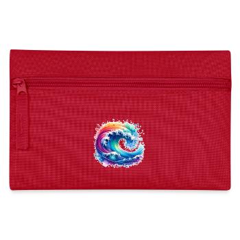 Welle - Federtasche - Rot - Vorne