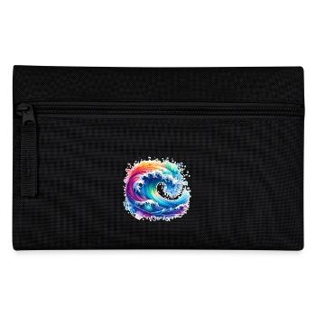 Wave - Pencil Case - black - Front