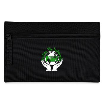 Earth Day Don't Destroy The Planet Earth - Pencil Case - black - Front