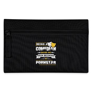 Comedian Being A Comedian Saved Me - Pencil Case - black - Front