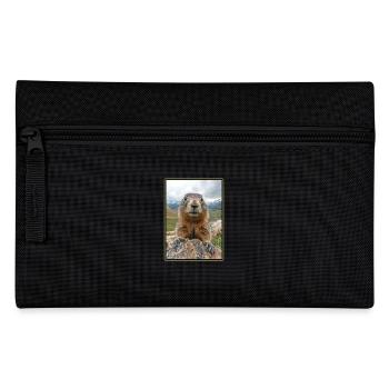 Marmots Groundhog - Pencil Case - black - Front
