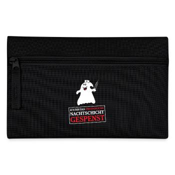 Krankenschwester Krankenpfleger - Federtasche - Schwarz - Vorne