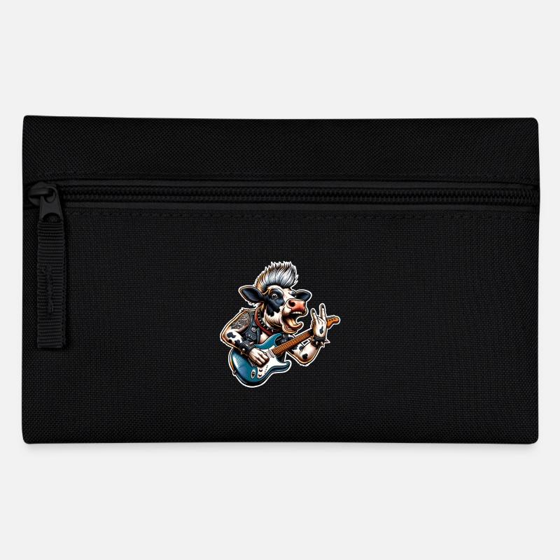 Kuh Guitariste de Rock and Roll - Trousse - noir