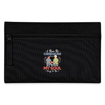 Je suis un aidant naturel parce que c’est ce dont mon âme s’occupe - Trousse - noir - Devant