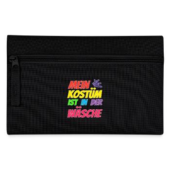 Mon costume est au lavage - Trousse - noir - Devant