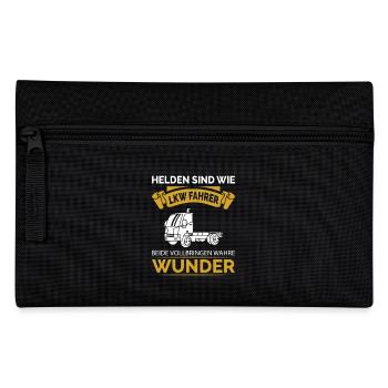 Lkw Fahrer Kraftfahrer LKW-Fahrer - Federtasche - Schwarz - Vorne