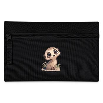 Meerkat Erdmännchen - Federtasche - Schwarz - Vorne