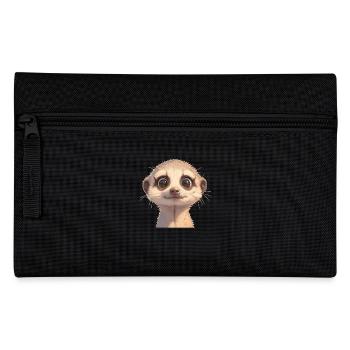 Meerkat Erdmännchen - Federtasche - Schwarz - Vorne