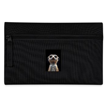 Meerkat Erdmännchen - Federtasche - Schwarz - Vorne