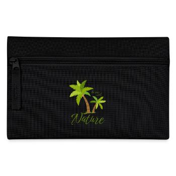 Be one with nature - Palms - Pencil Case - black - Front