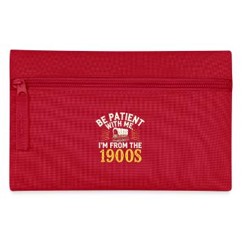 Old School Patience from the 1900s - Federtasche - Rot - Vorne
