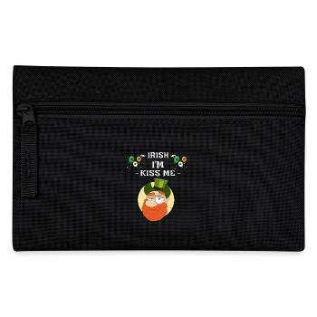 Kiss Me Im Irish - Pencil Case - black - Front
