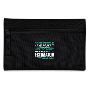 Estimator Proud Estimator Parent - Pencil Case - black - Front