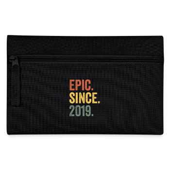 Epic Since 2019 Birth Year Birthday - Pencil Case - black - Front