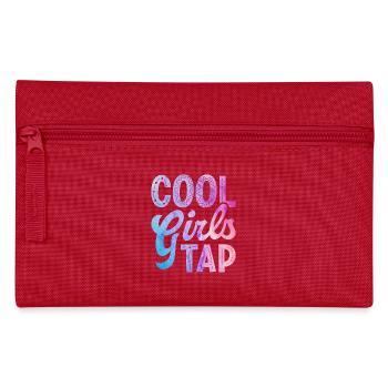 Filles cool dansant claquettes - Trousse - rouge - Devant