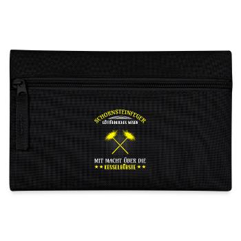 Schornsteinfeger Herren - Federtasche - Schwarz - Vorne