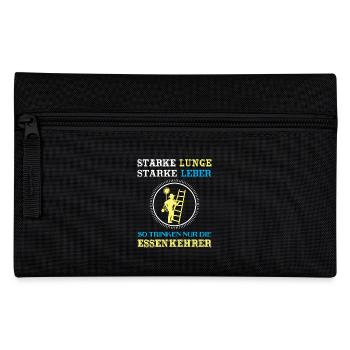 Schornsteinfeger Herren - Federtasche - Schwarz - Vorne