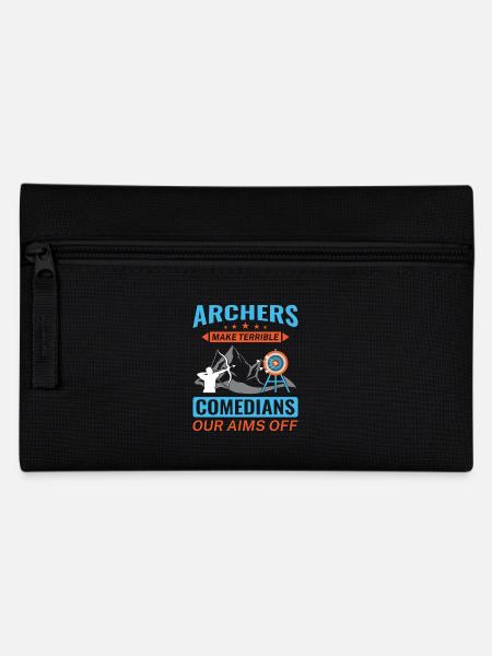 Bogenschießen Bogenschütze - Federtasche - Schwarz