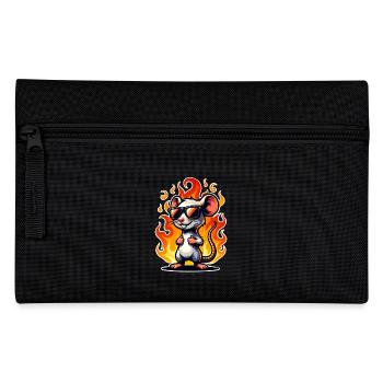 Flamme de souris - Trousse - noir - Devant